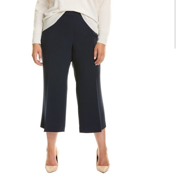 Lafayette 148 New York Plus Manhattan Crop Pant - Picture 1 of 2